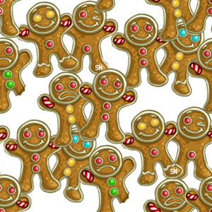 Gingerbread Bright (Transparent)