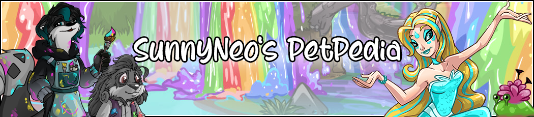 SunnyNeo's PetPedia: Neopets pet colours and style database